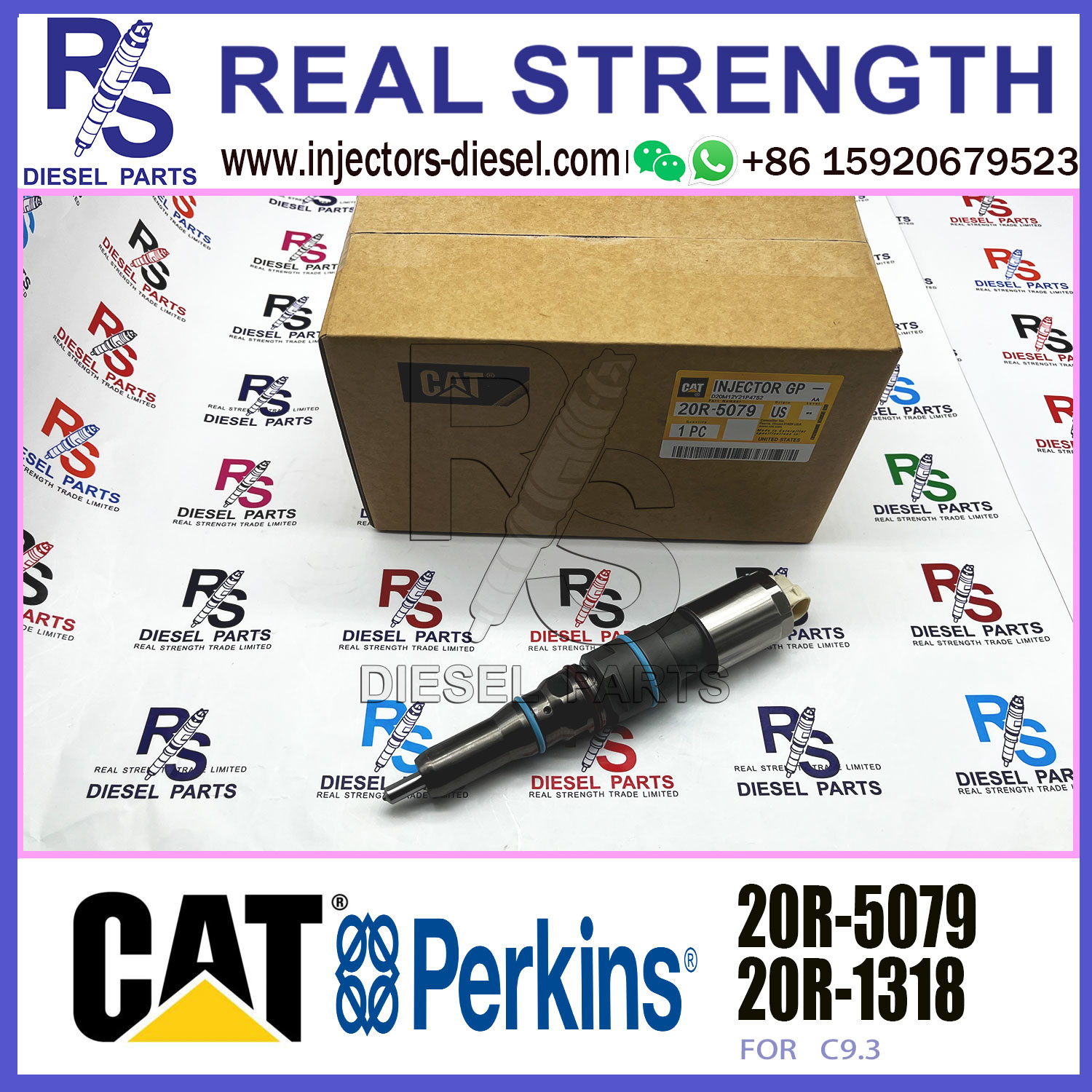 Fuel Injector C9.3 C9 Engine Parts 4563493 456-3493 456-3509 4563509 363-0493 20R-5079 For CAT 336E 336F E336E E336F Exc