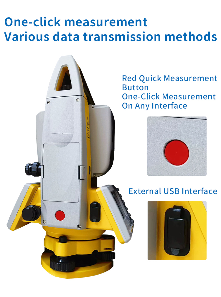 NTS-332R15B Robotic Total Station 1500m Reflectorless 3 Accuracy