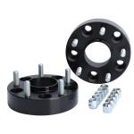78.3mm Center Bore 5x5 To 5x5 Wheel Spacers Cnc Wheel Spacers Black Color