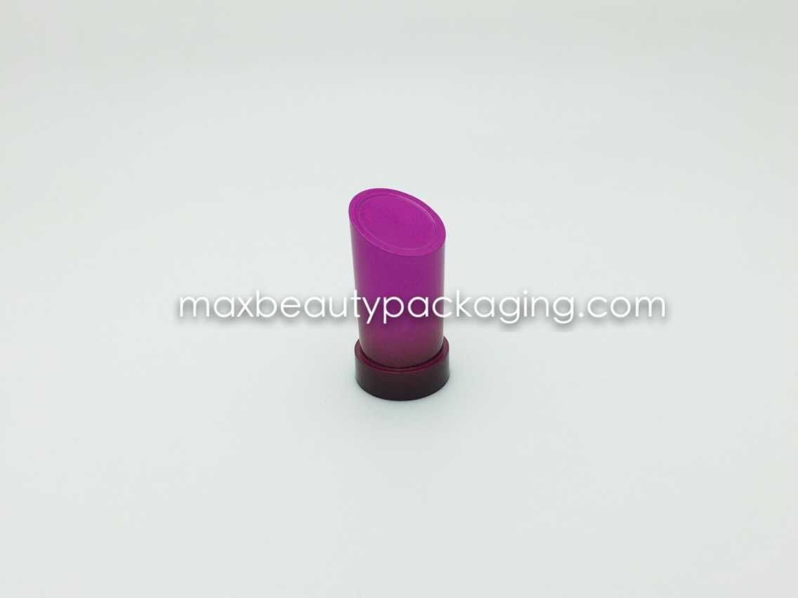 N2037 nail polish cap nail polish packaging UV coating pink gradient color finish plastic double cap