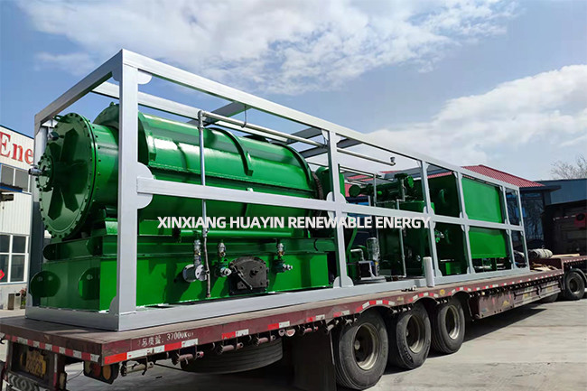 1 TPD Small Scale Plastic Pyrolysis Plant Plastic To Oil