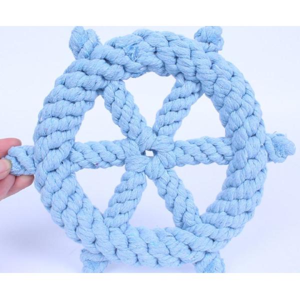 Christmas Pet Gift Cute Stick Sailor Steer String Dog Toys