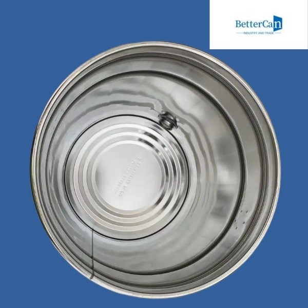 20l Round Metal Paint Pail 5 Gallon Metal Drum , With Screw Cap