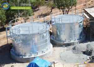 China Containment Safety, Construction Time, and Lifetime Costs: The Advantages of Galvanized Steel Water Tanks wholesale