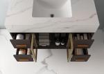 Modern Luxury Wall Hung Floating Bathroom Vanity Units Cabinet HD Smart LED
