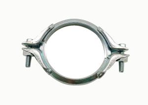 China Thickness 2.0mm 80-450mm Split Pipe Clamp Flange Fittings wholesale