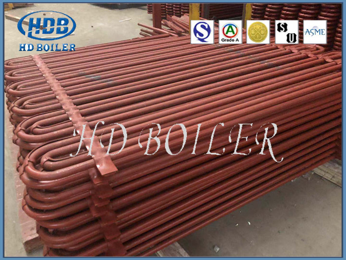 High Frequency Thicker Steel Curved Bare Superheater Tubes For Steam Boiler