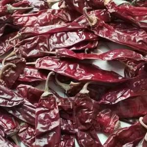 China FDA Sweet Pepper Paprika Stemless Dried Red Peppers Anhydrous wholesale