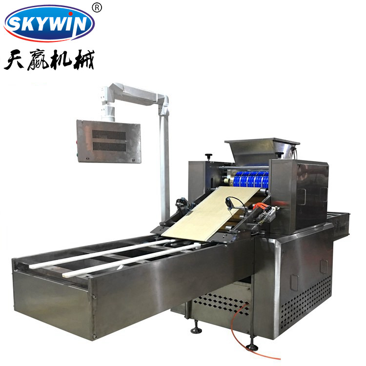 400MM Tray Type Rotary Moulder Soft Biscuit Making Machine PLC Controlled