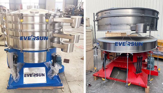 High Capacity 1 - 5 Layer Tumbler Sifting Machine For Olive Tea Powder