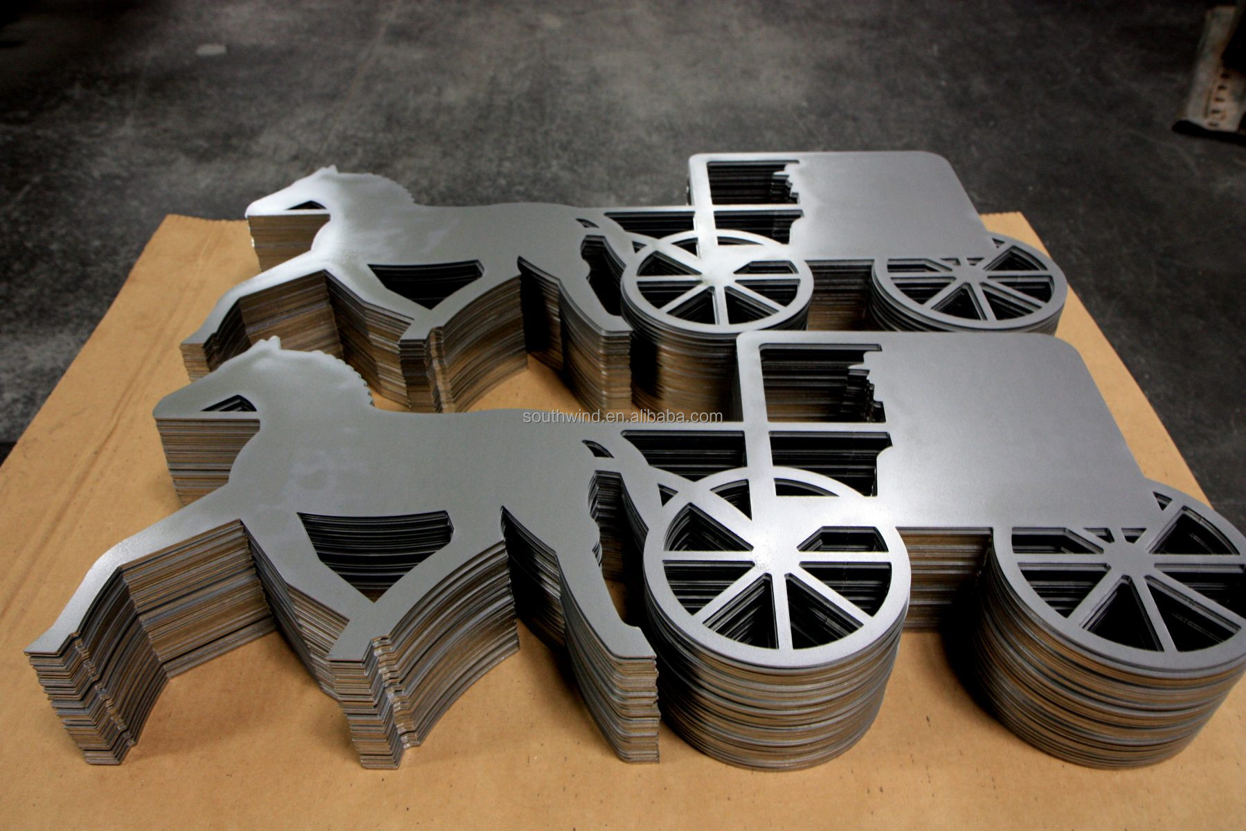 290g Customized Stainless Steel Aluminium Iron Product Design Laser Cutting Service