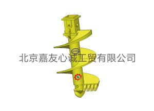 China Single-head Straight Screw Drilling Auger wholesale