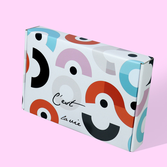 Customization Printed Collapsible Color Paper Boxes For Surprise Gift