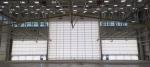 Industrial Pre Engineered Aircraft Hangars H Beam Steel Airplane Hangar With