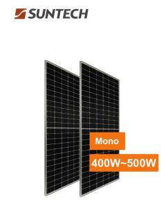 China 445w 144 Cells Mono White Backsheet Suntech Solar Panel wholesale