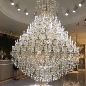 China Extra large crystal chandeliers for Hotel Project Lighting (WH-CY-142) wholesale