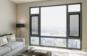China Office Building Aluminum Casement Windows Replacement / Building Aluminium Windows wholesale