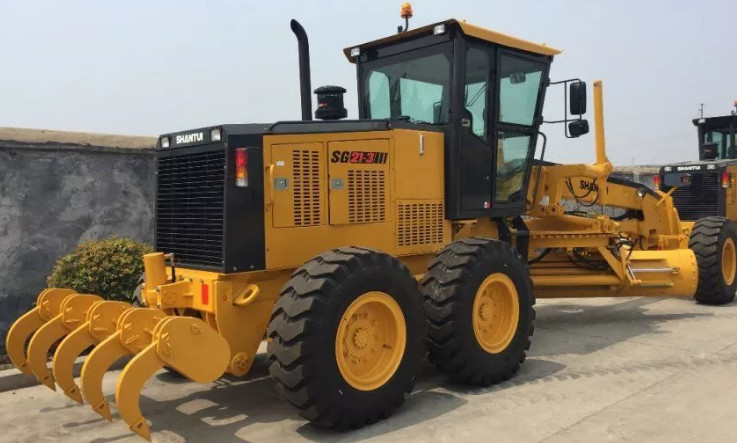 Shantui Mini Tractor Grader Road Construction Machinery 12 Ton 140HP Hydraulic Gear Pump 140HP SG14