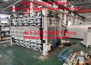 China Fully Automatic Log Accumulator For Hygienic Paper Roll Diameter 150mm wholesale