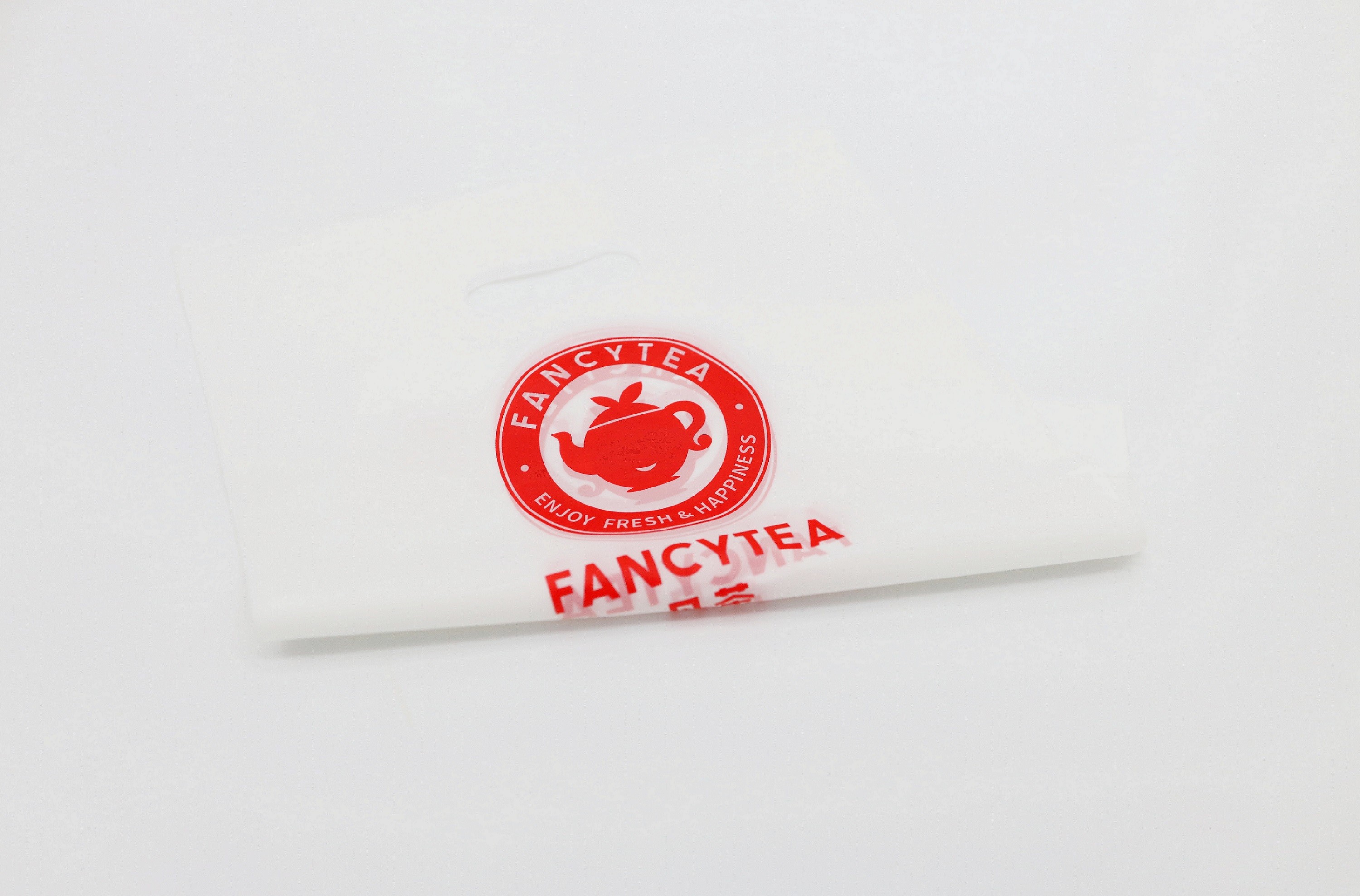 Custom PLA Biodegradable Plastic Bags On Roll 11 Micron For Trash Packing