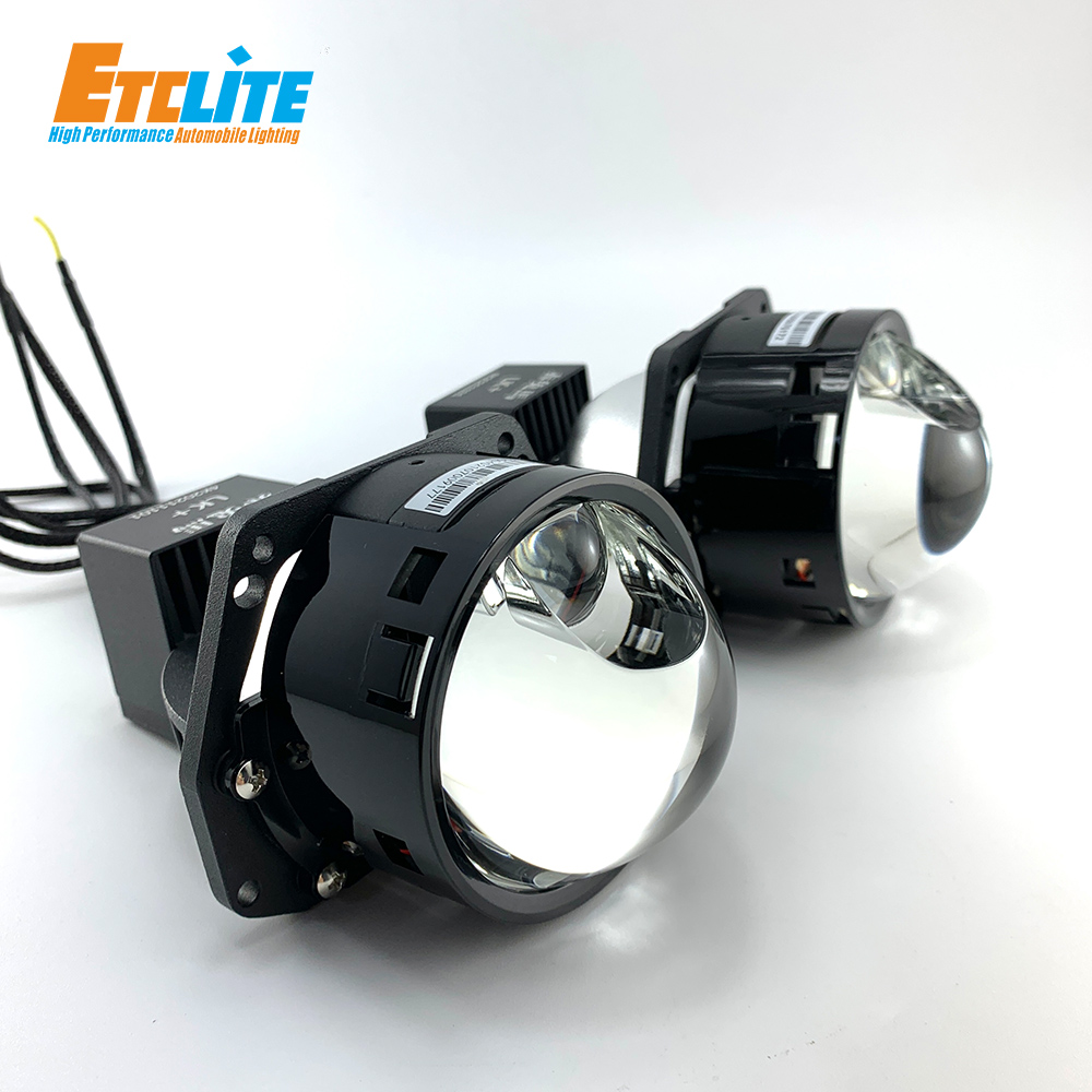 Fog Light Led Headlight Projector Lens 55W Power 9600LM/Pair