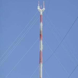 China Hot Dip Galvanized 40m Tubular Antenna Tower Guyed wholesale