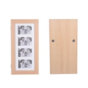 China MDF Panel OEM Wall Mounted Wooden Jewelry Cabinet 30cm Length wholesale