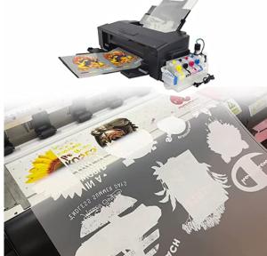 China A4 Glossy Clear DTF Transfer Film on sale