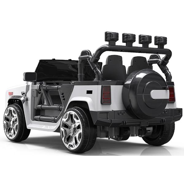 Yellow 24V Two-Seater Children Electric Ride On Cars for Kids in 2022