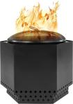 23.5'' Smokeless Outdoor Campfire Charcoal Barbecue Pit For Camping Cooking