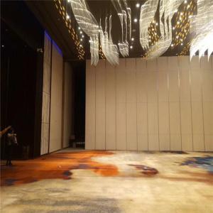 China Hotel Banquet Acoustic Sliding Gate Soundproof Sliding Partition Wall wholesale