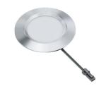 A1116.TC Round Recessed Spotlight, Aluminum + PS, DC12V,1W, Φ70*15, 3000/4000