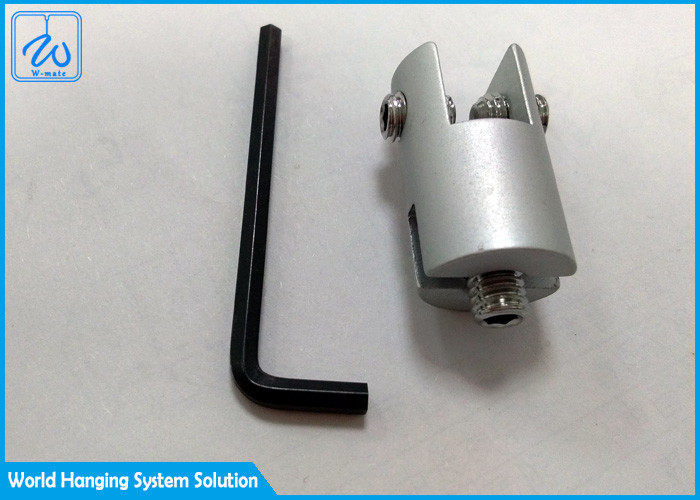 Display And Fixture Glass Clamp Cable Clip Double Sided For Cable Display System