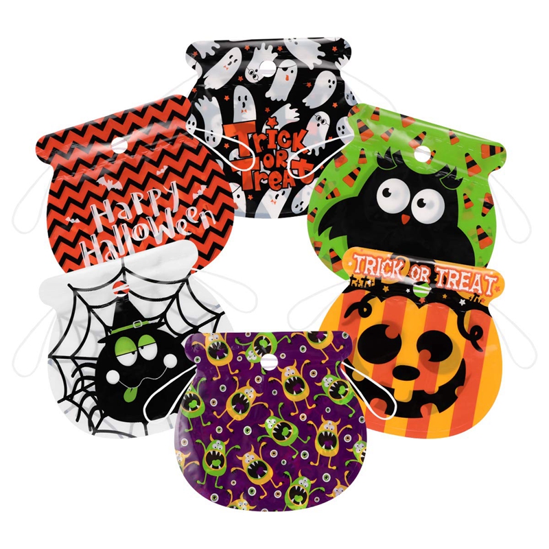 Eco Friendly Plastic Packaging Treat Bags Waterproof For Holiday Party