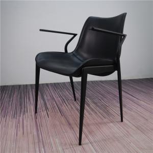 China Assembled Armrests Lounge 54x59x82cm Painted Dining Chair wholesale
