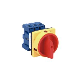 China Automatic Rotary Changeover Switch 25A 100A 3 Position Rotary Cam Changeover Switch on sale