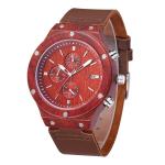 Simple design dial wooden watch case wooden watches for men