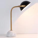 Post-modern simple desk lamp nordic creative bedroom living room marble