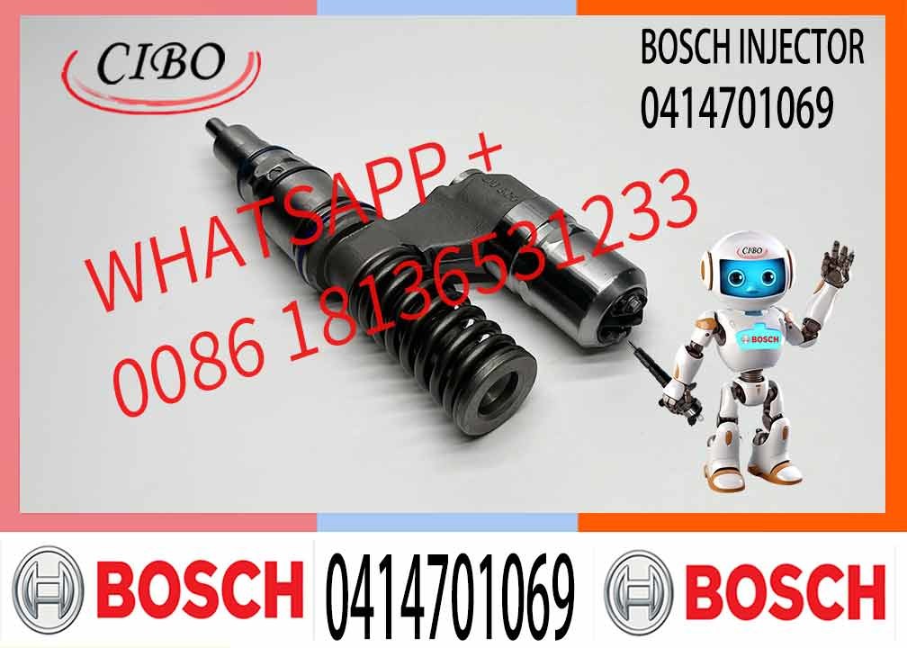 Excavator Injector 0414701069 0414701068 1942702 for Diesel Engine Parts Nozzle Assembly