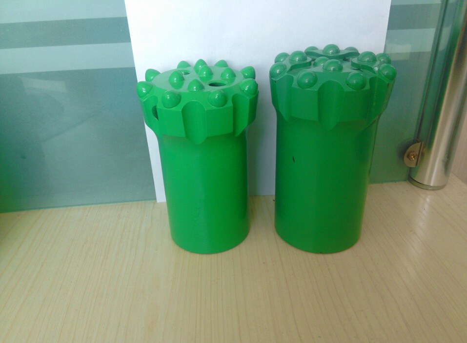 Rock Drilling Tools 3 - 4" R38 Button Drill Bit For Small Hole Drilling
