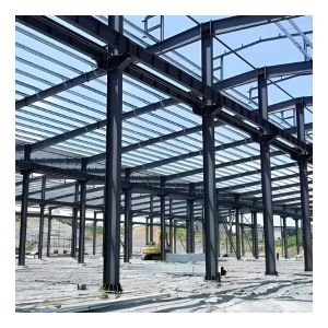Prefab Steel Construction Warehouse Steel Sheds Commercial Metal Buildings