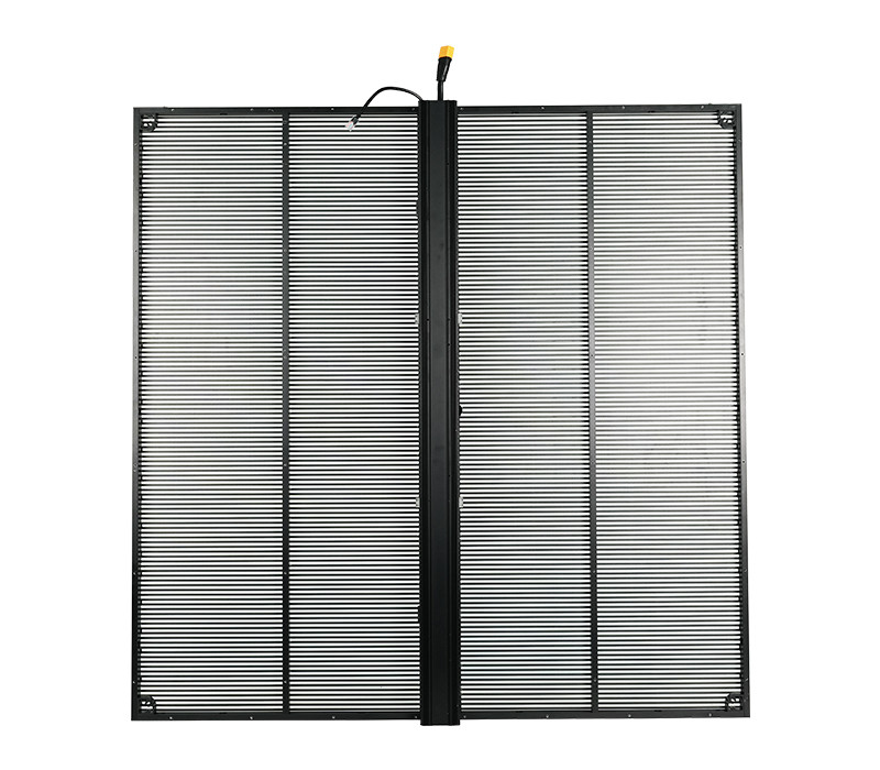 Customizable Transparent LED Strip Mesh Display – Ideal for Fixed Indoor & Outdoor Applications