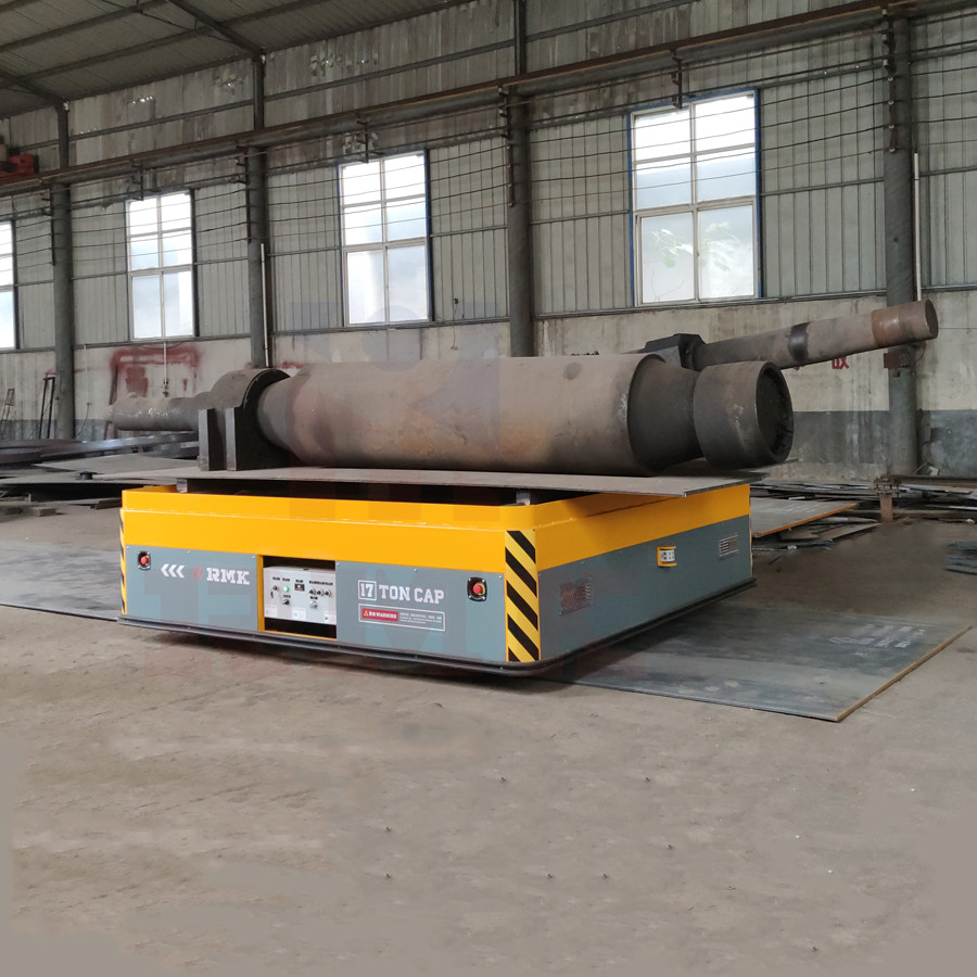 20 Tons Battery Transfer Cart , Speed Adjusted Material Transfer Trolley