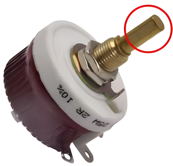 BC1 Disc Adjustable Resistance Wire Wound Ceramic Disk Resistor with Adjustable Parts