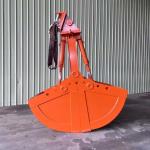 CAT320 Excavator Clamshell Bucket For Digger Boom Arm 1100kg