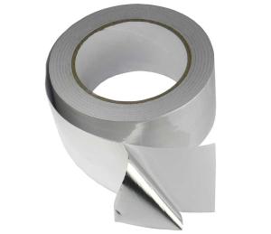 China Acrylic Adhesive Aluminum Foil Duct Tape Heavy Duty 0.018-0.125mm Thickness wholesale