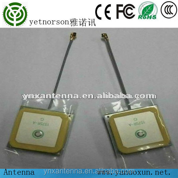 Passive Ceramic GPS Antenna Module with 1575 Frequency Polarization Intensity R.H.C.P