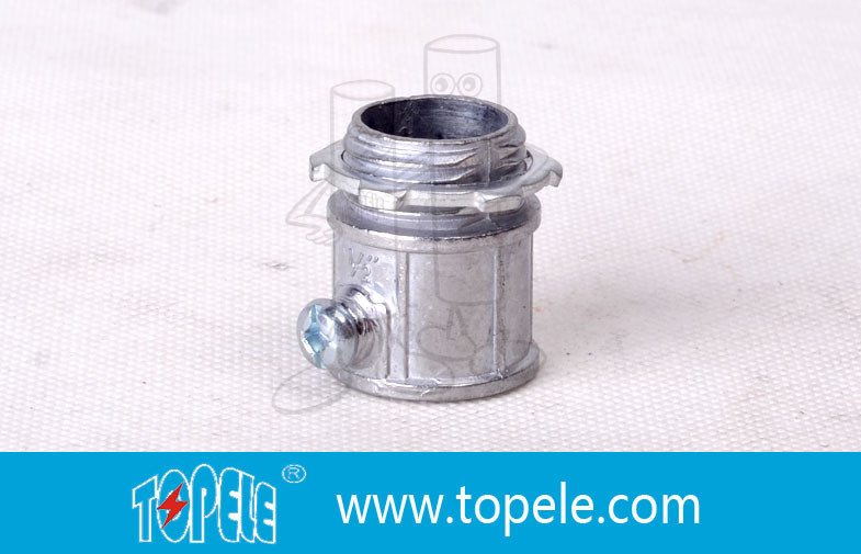 1/2" To 4" Metallic Electrical EMT Conduit And Fittings Aluminum Connector