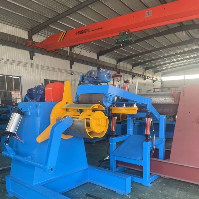 15T 10T 8T 5T Hydraulic Automatic Decoiler Machine For Easy Uncoiling