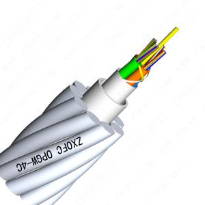 China Power Station OPGW Fiber Cable Composite Overhead Ground Wire Uni - Tube wholesale